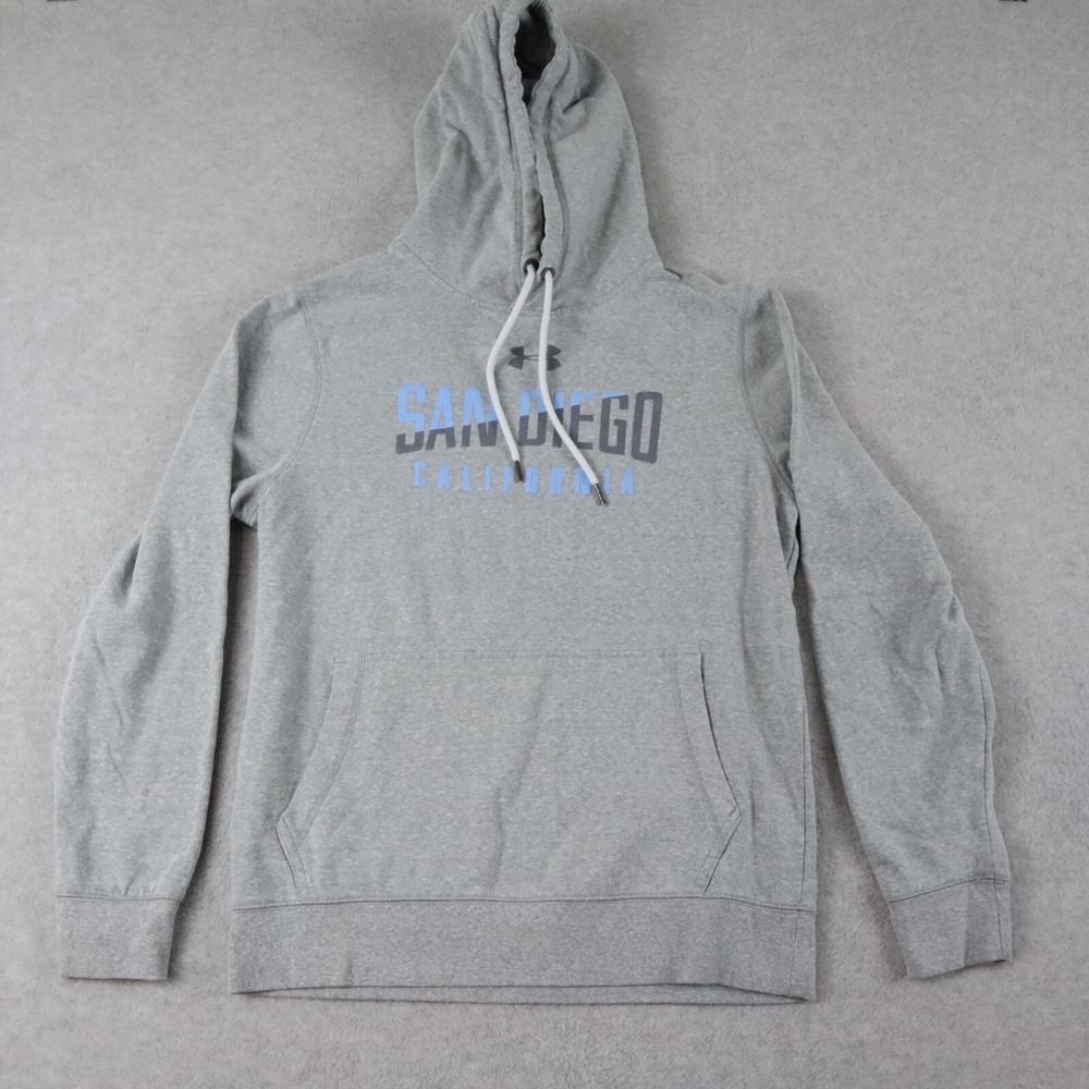 Under Armour Hoodie Mens Small Loose Pullover Sweatshirt San Diego California